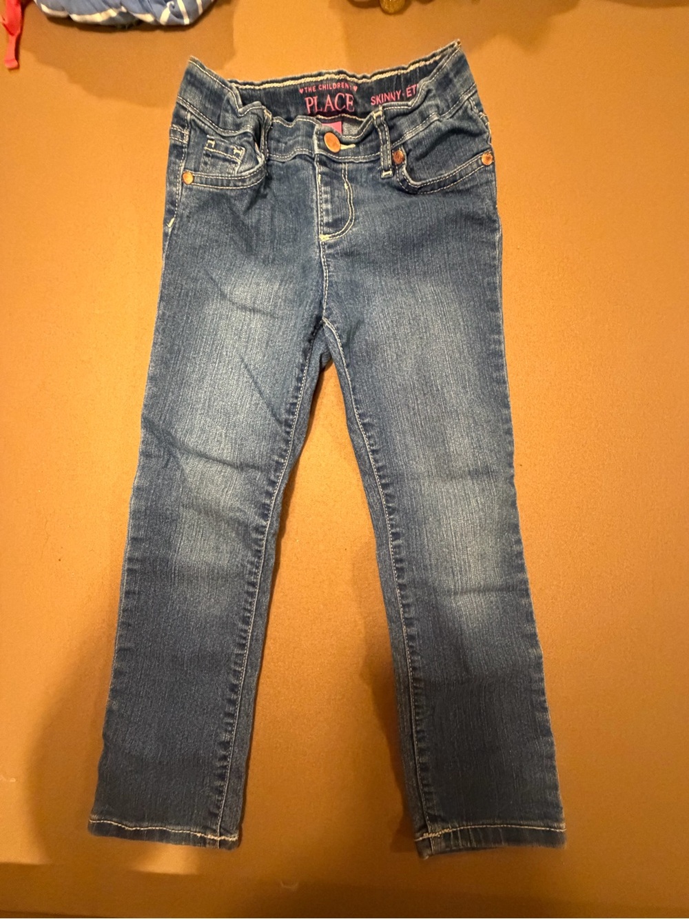 The Children's Place Girls Skinny Jeans - Medium Blue Wash
